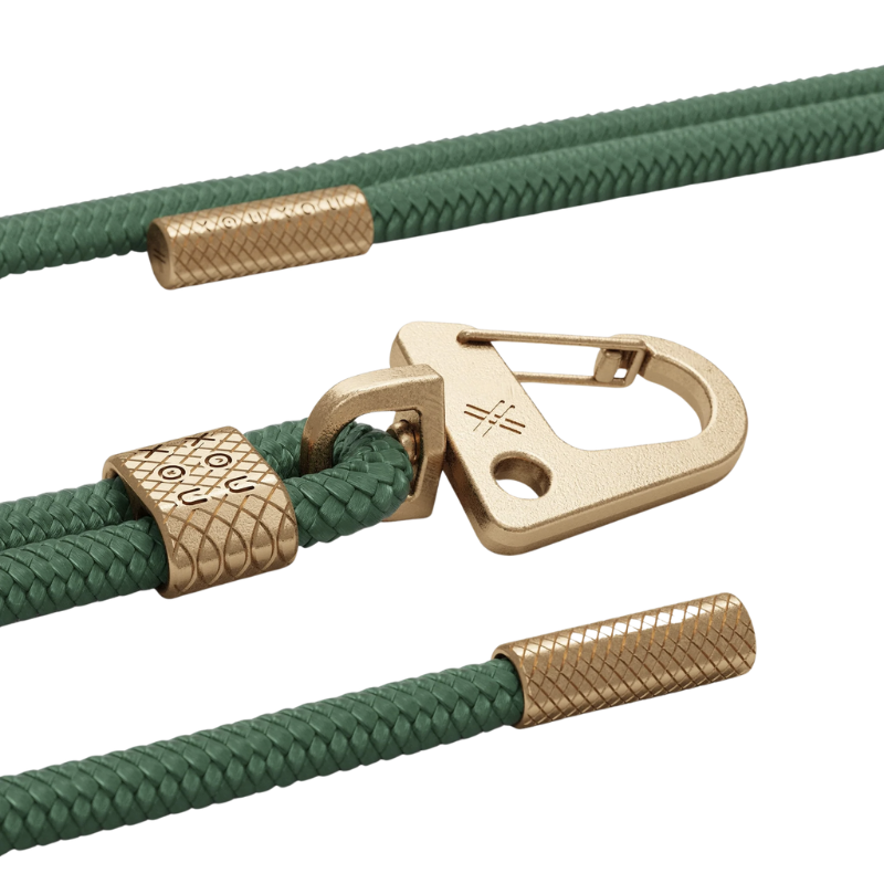 XOUXOU｜手機背繩-鼠尾草綠