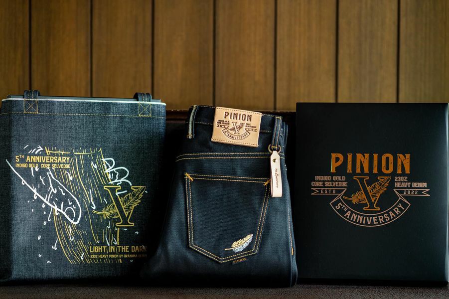 Pinion Denim 23oz BY Okayama Denim 5th Anniversary HEAV