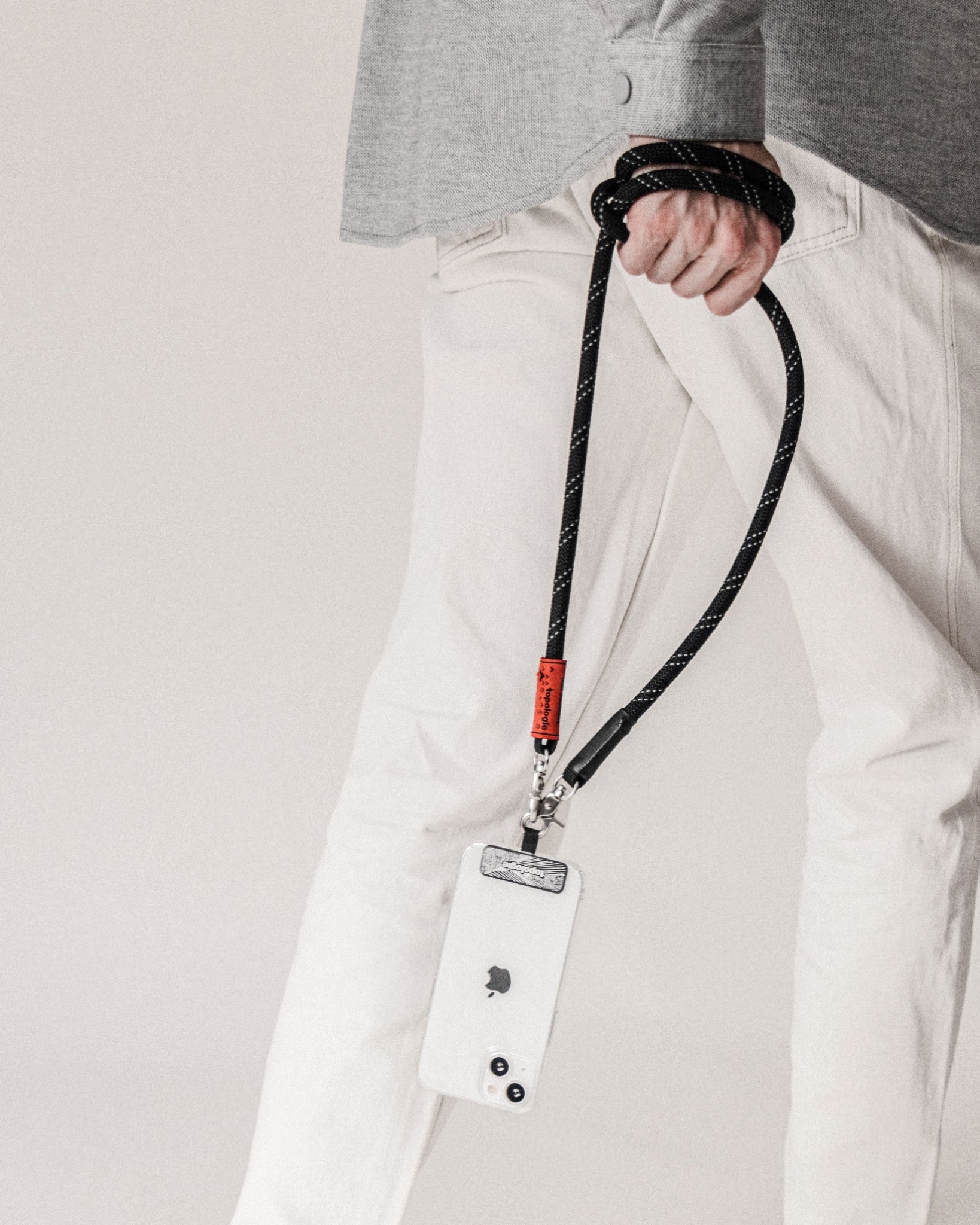 Topologie｜Strap Adapter 手機掛繩夾片 " 黑 "