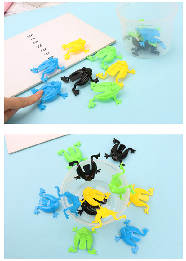 互動遊戲會跳的小青蛙(12PCS) D2612