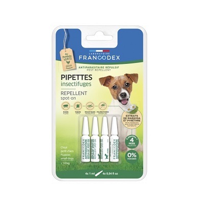 法國Francodex 驅蝨滴劑-幼犬,小型犬專用 / 中型犬專用 / 大型犬專用