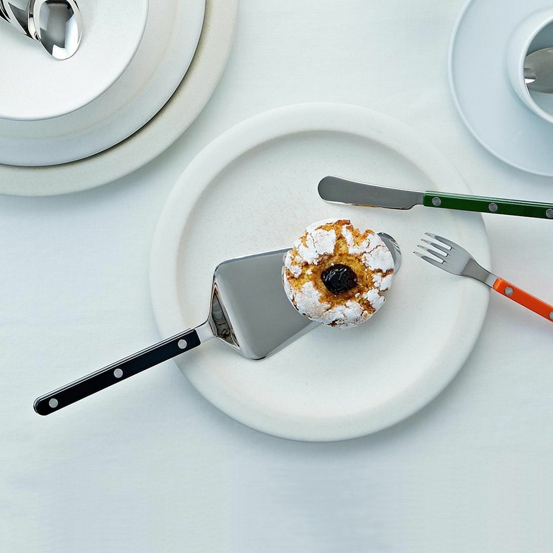 SABRE | Bistrot 復古酒館鈕扣系列 | 塔派鏟 | 亮面 | 粉彩綠