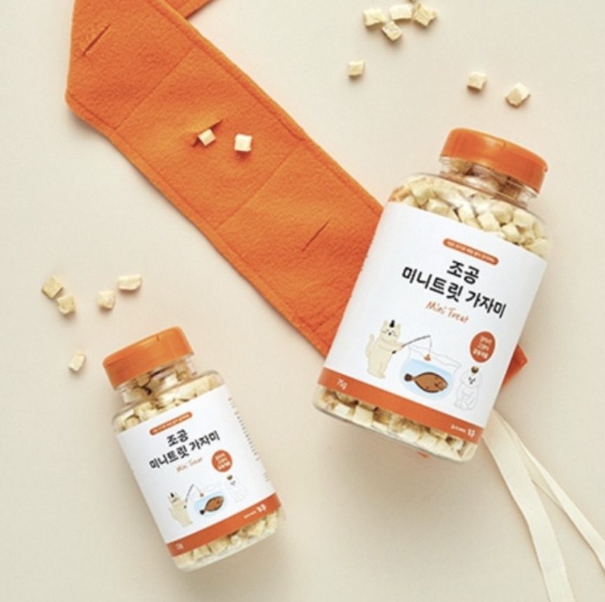 CHOGONG 朝貢-迷你型海鮮凍乾-比目魚