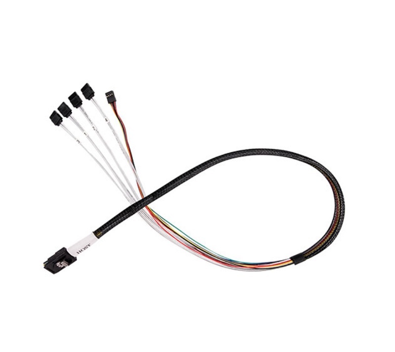 SilverStone 銀欣 CPS03 Mini-SAS 8087對SATA 7pin x4線材組/SST-CPS03