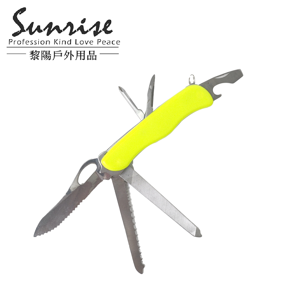 求生刀 小型萬用刀/登山露營/野外求生/多功能工具 84CRY6359