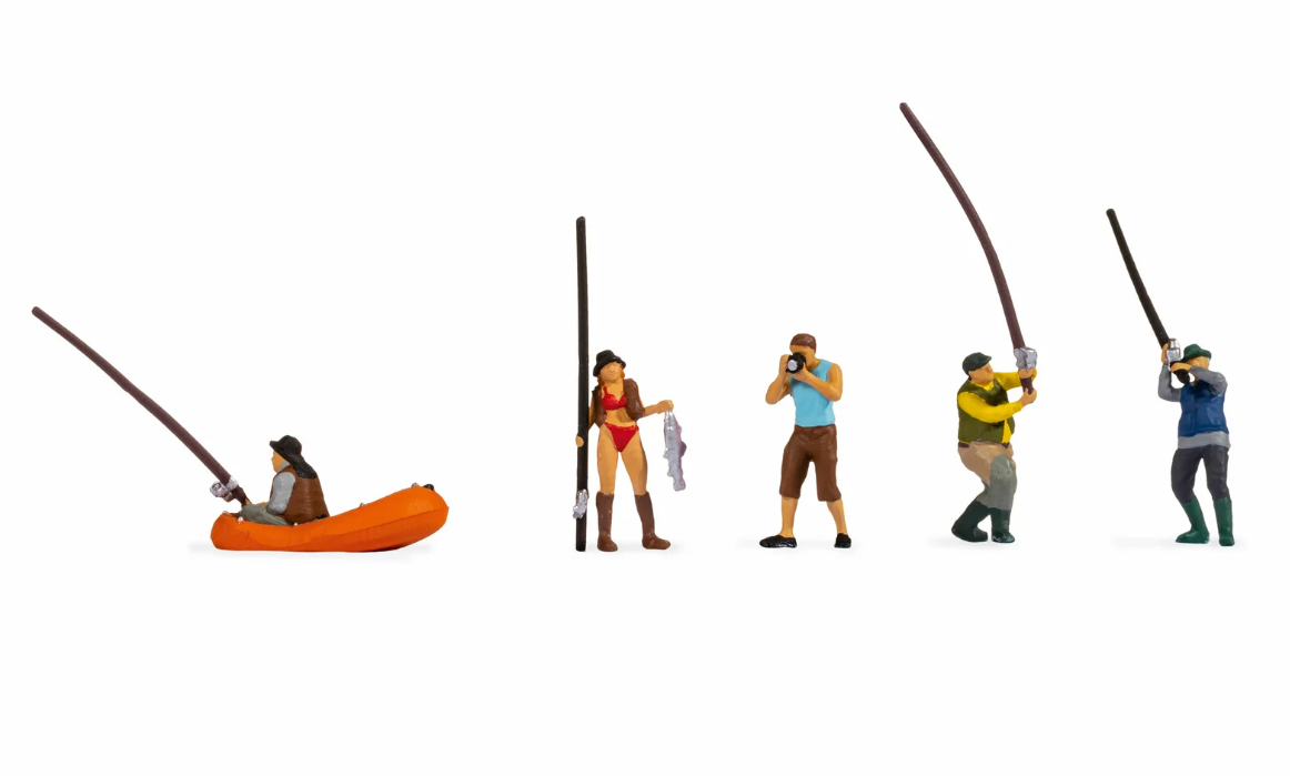 Noch 15891 HO scale Fishermen