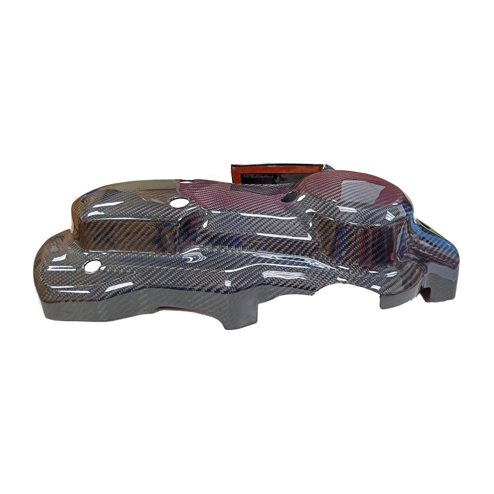 Carbon Fiber Transmission Cover for Yamaha Zuma 125