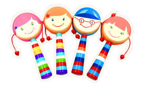 現貨區 奧爾夫音樂器手繪卡通撥浪鼓 BLG198