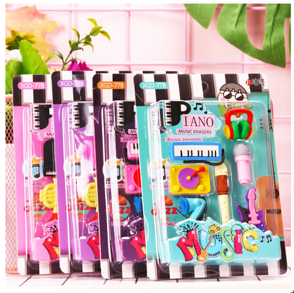 音樂主題樂器橡皮擦 M778