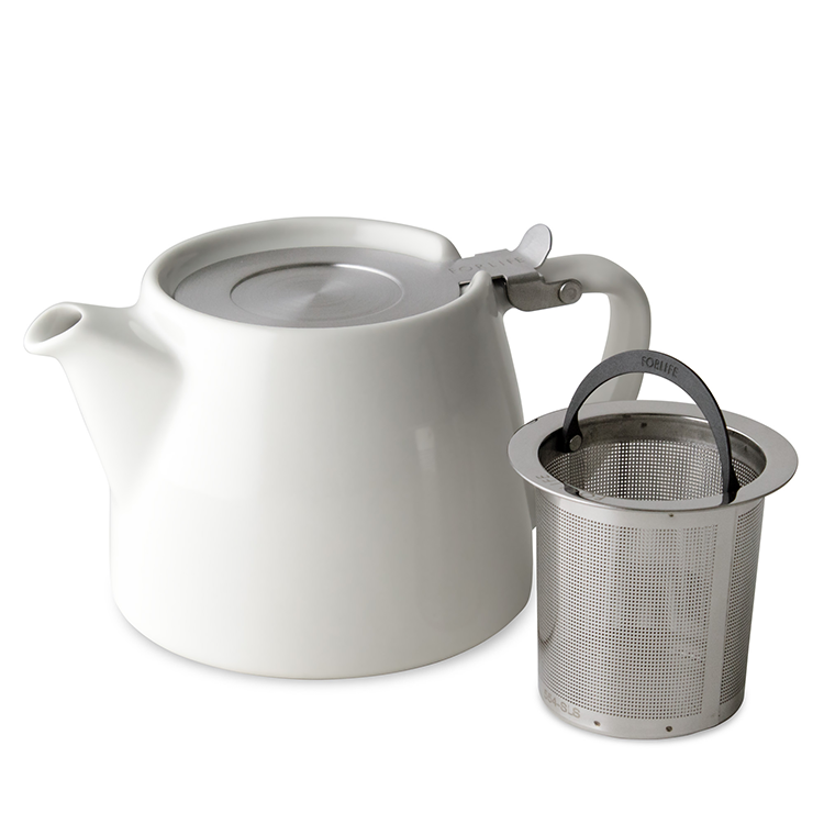 FORLIFE樹樁茶壺-白