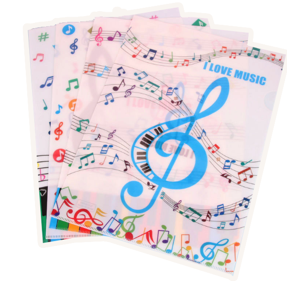 音樂文具鋼琴A4資料夾 A4M1023