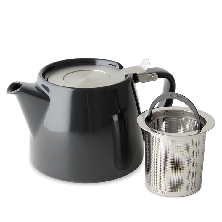 FORLIFE樹樁茶壺-碳黑