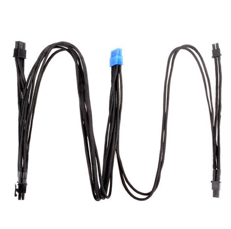 米特3C數位–SilverStone 銀欣 PP06B-2PCIE70 標準全長電源線材/1xPCIe8pin(6+2)+1xPCIe8pin(6+2)