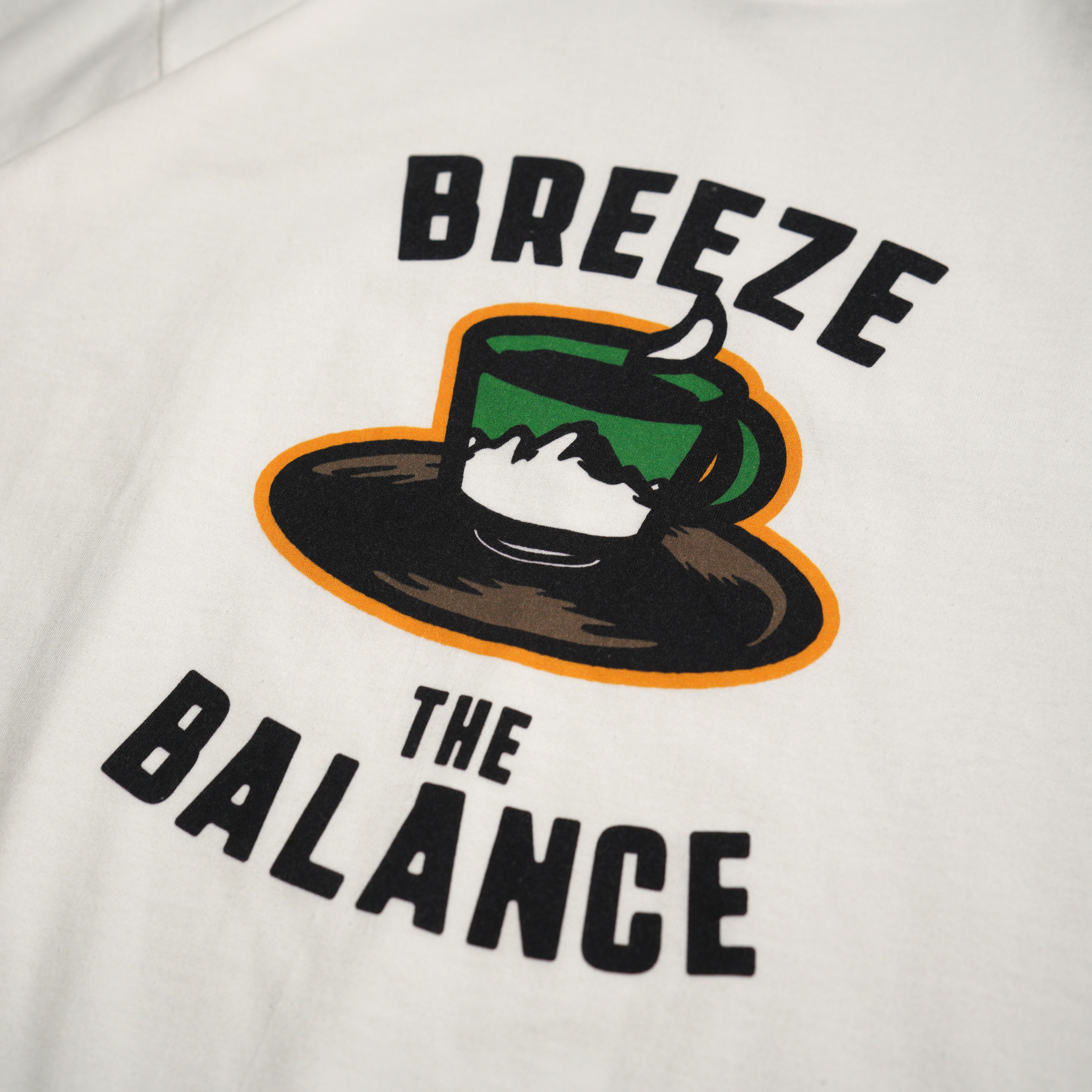 P.B.P - “Breeze” Graphic Tee - White