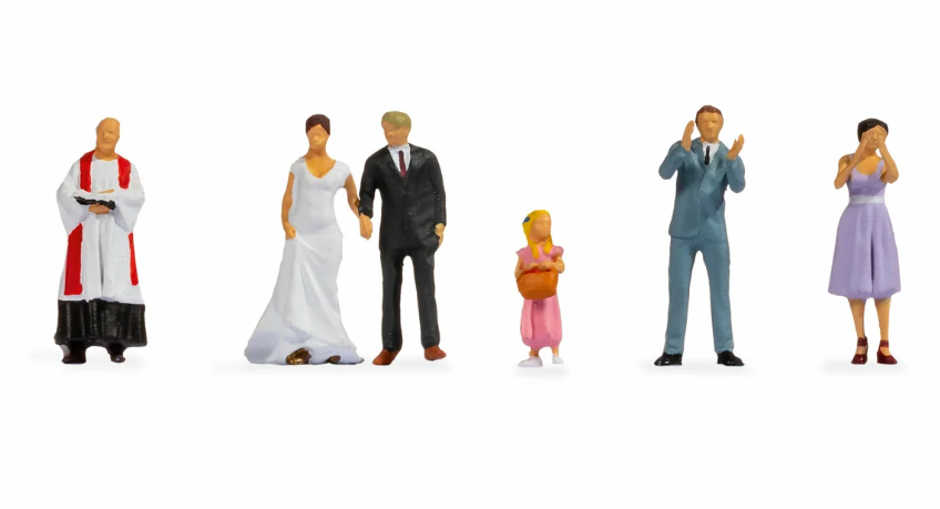 Noch 36862 N規 Bride and Groom 婚禮人員