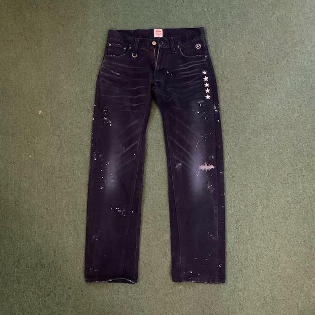 ON SALE 60% OFF: SOPH Uniform Experiment x CARHATT STRAIGHT BONOCO PAINTED DAMAGE PANTS - IN STOCK NOW (現貨發售中)