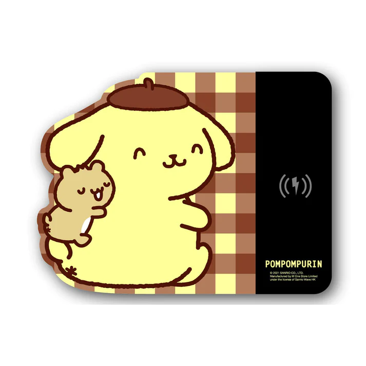 Sanrio 無線充電 Mouse Pad ｜ My Melody / Minna Tabo / Purin｜ 15W快速無線充電 ｜  Qi支援 ｜ 香港正版授權 一年保養