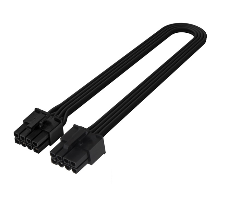 米特3C數位–SilverStone 銀欣 PP06BE-PC235 標準全長電源線材/2xPCIe 8pin to PCIe6+2pin