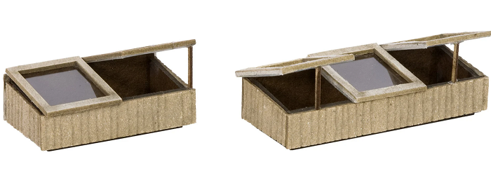 Noch 66805 HO規 Laser-Cut Decoration Set In the Garden 花園套件