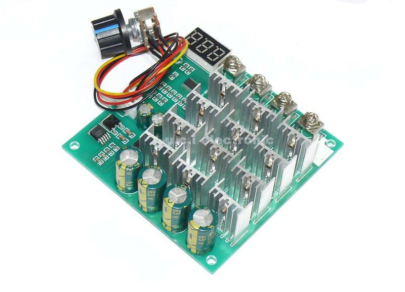 【UCI電子】(二S-5) 直流電機 馬達調速器 12V24V36V 有刷二線驅動器 轉速表 刻度盤