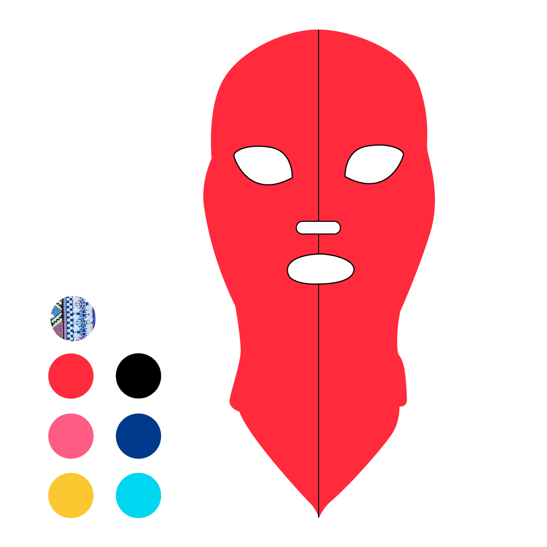 MAR-7621海陸兩用素色臉基尼