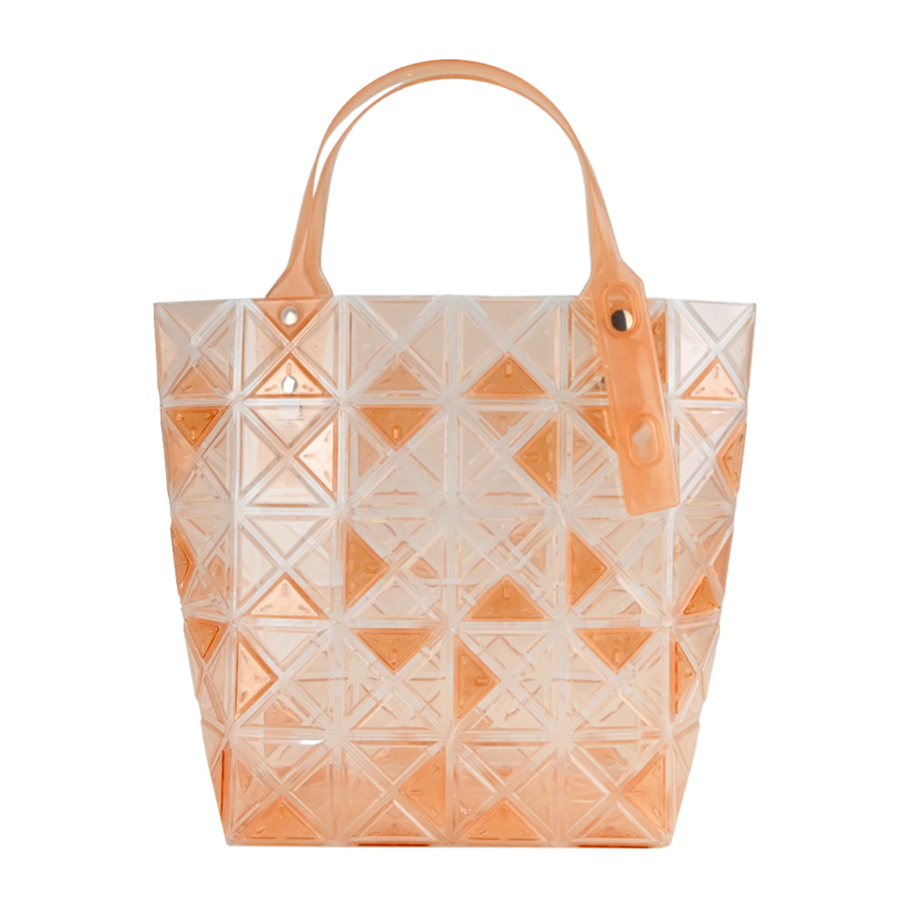 ISSEY MIYAKE 三宅一生BAOBAO DAZZLE 5x6透明手提袋-澄