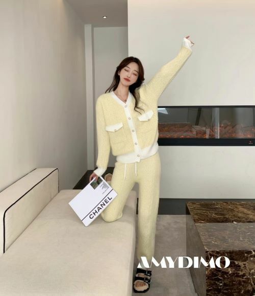 小香風 睡衣兩件套裝