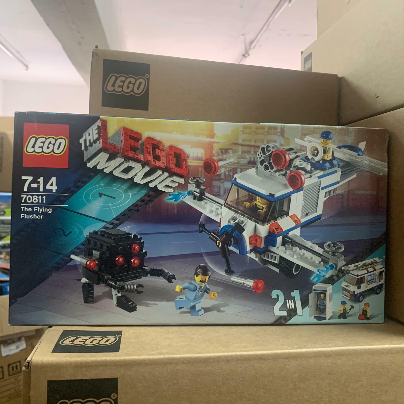 LEGO 70811: The Flying Flusher (盒小凹)