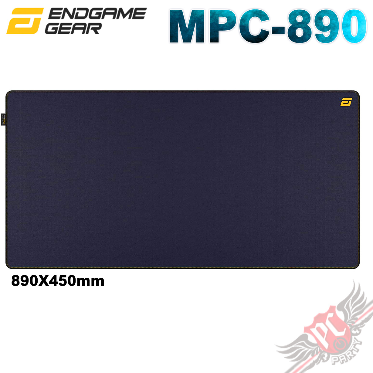 PC PARTY Endgame Gear MPC-890 Cordura 遊戲滑鼠墊深藍