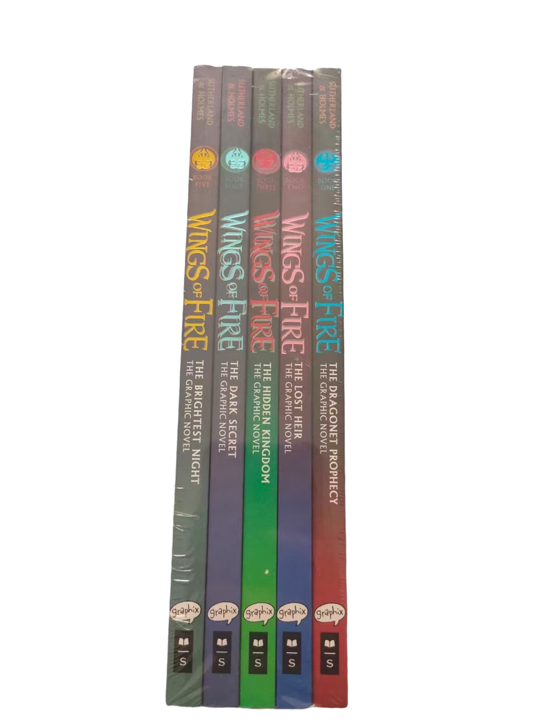 Wings of Fire Series 5 Books Collection ,Tui T. Sutherland,Paperback