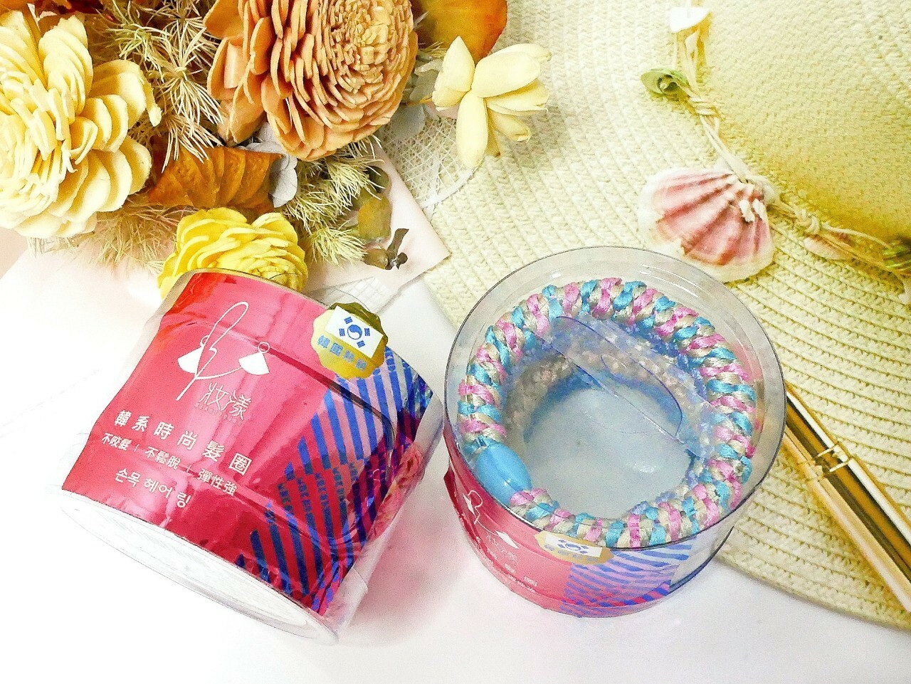 | 髮圈推薦 | 妝漾 韓系時尚髮圈，夏天一定要擁有的彈力髮圈．親子髮飾