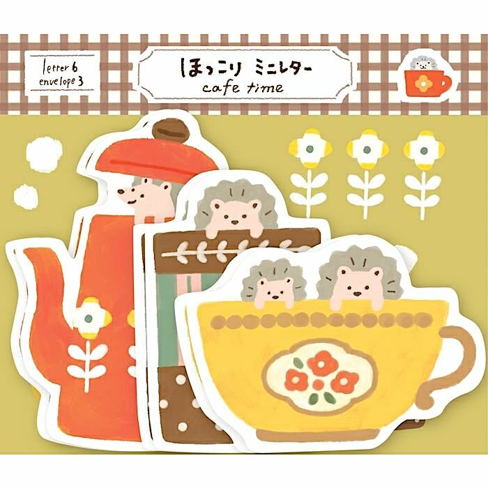 [Limited] Furukawashiko Die-cut Letter and Envelope Set－Winter Series (Japanese Stationery Brand)
