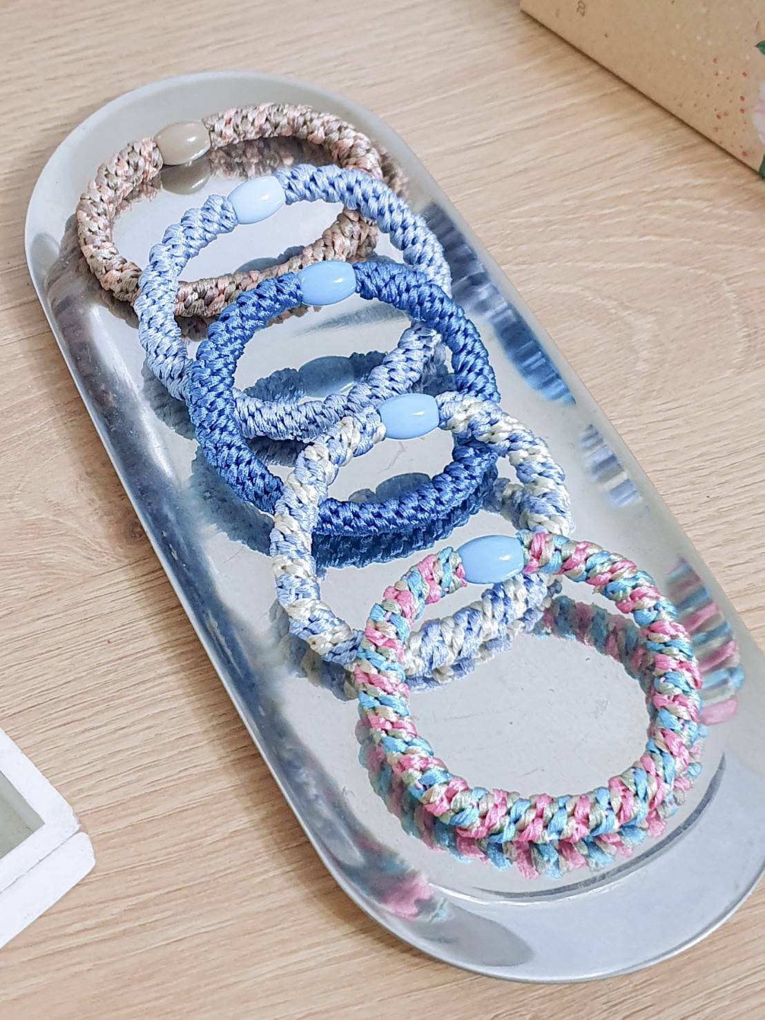 舒涵網美推薦｜厲害的妝漾彈力髮圈，時尚粉嫩