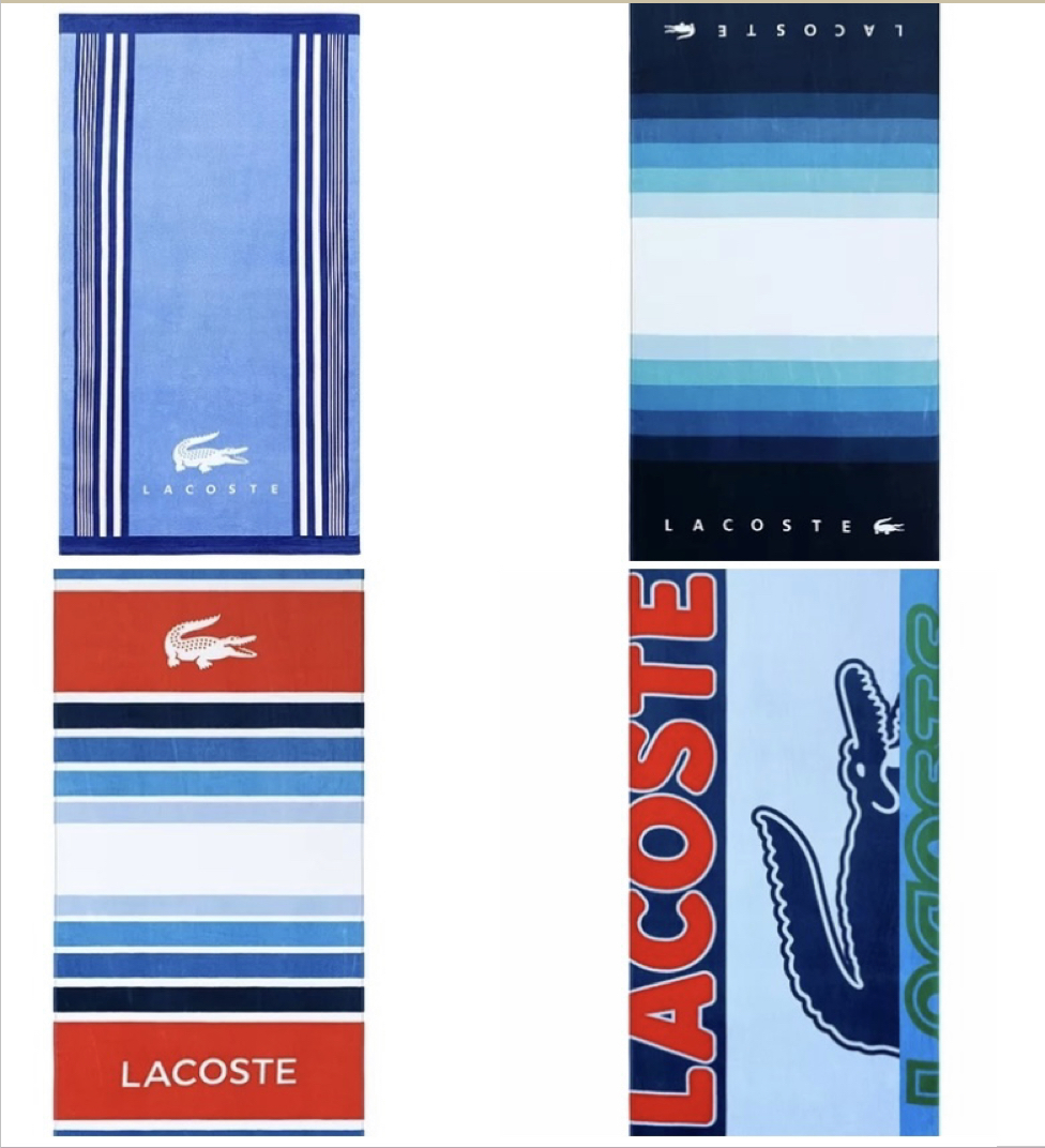 Lacoste 鱷魚 海灘巾 浴巾