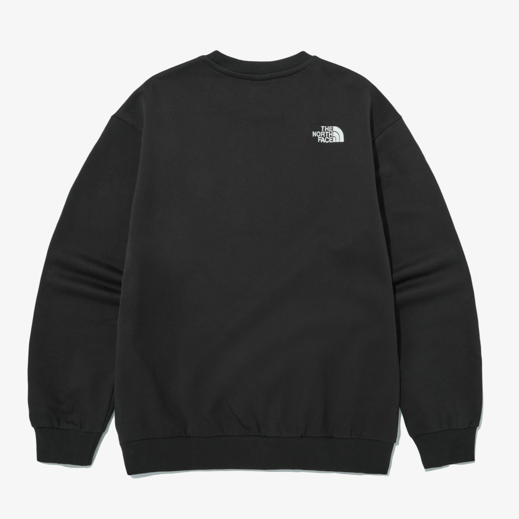 THE NORTH FACE COTTON BASIC EX 長袖 衛衣 大學T 黑灰 NM5MN91A