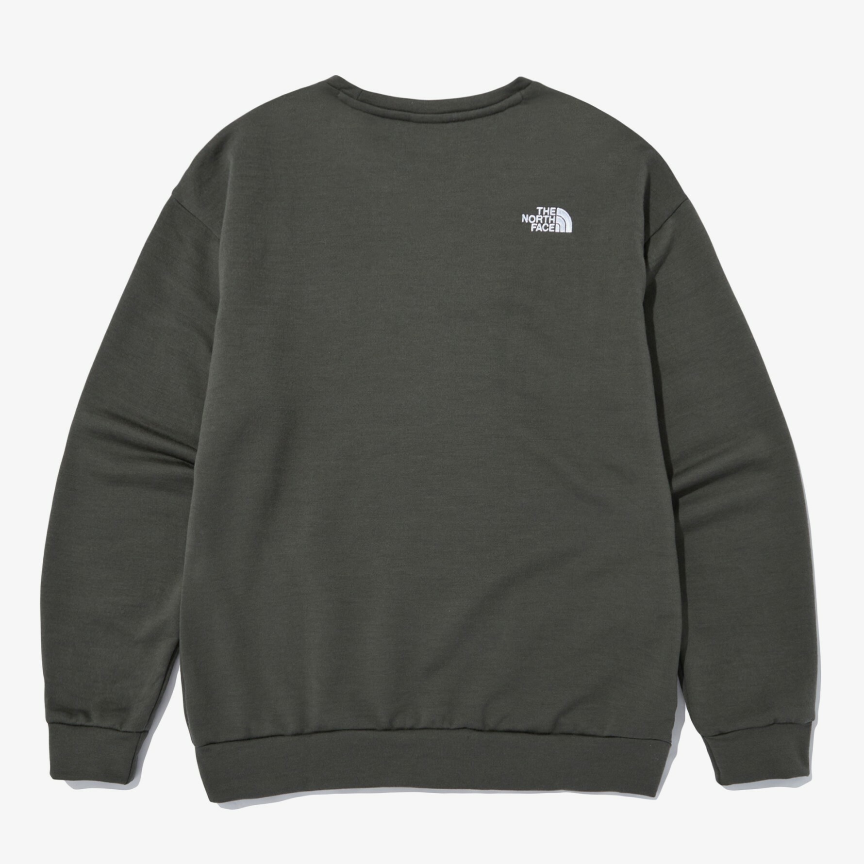 THE NORTH FACE 美麗諾羊毛 EX CREW1 長袖 衛衣 大學T 灰 NI5MN53F