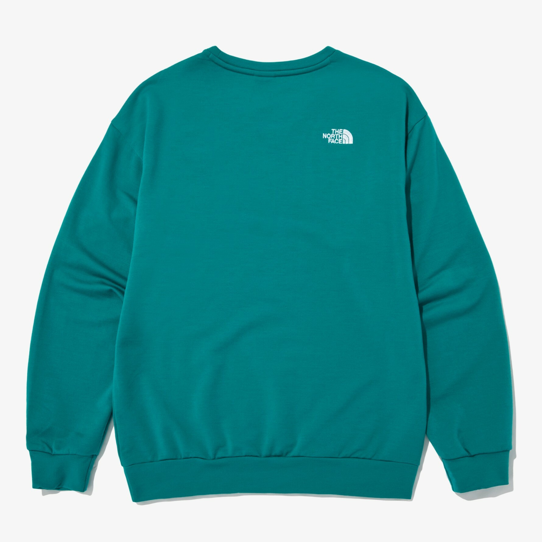 THE NORTH FACE 美麗諾羊毛 EX CREW1 長袖 衛衣 大學T 綠松石 NI5MN53G