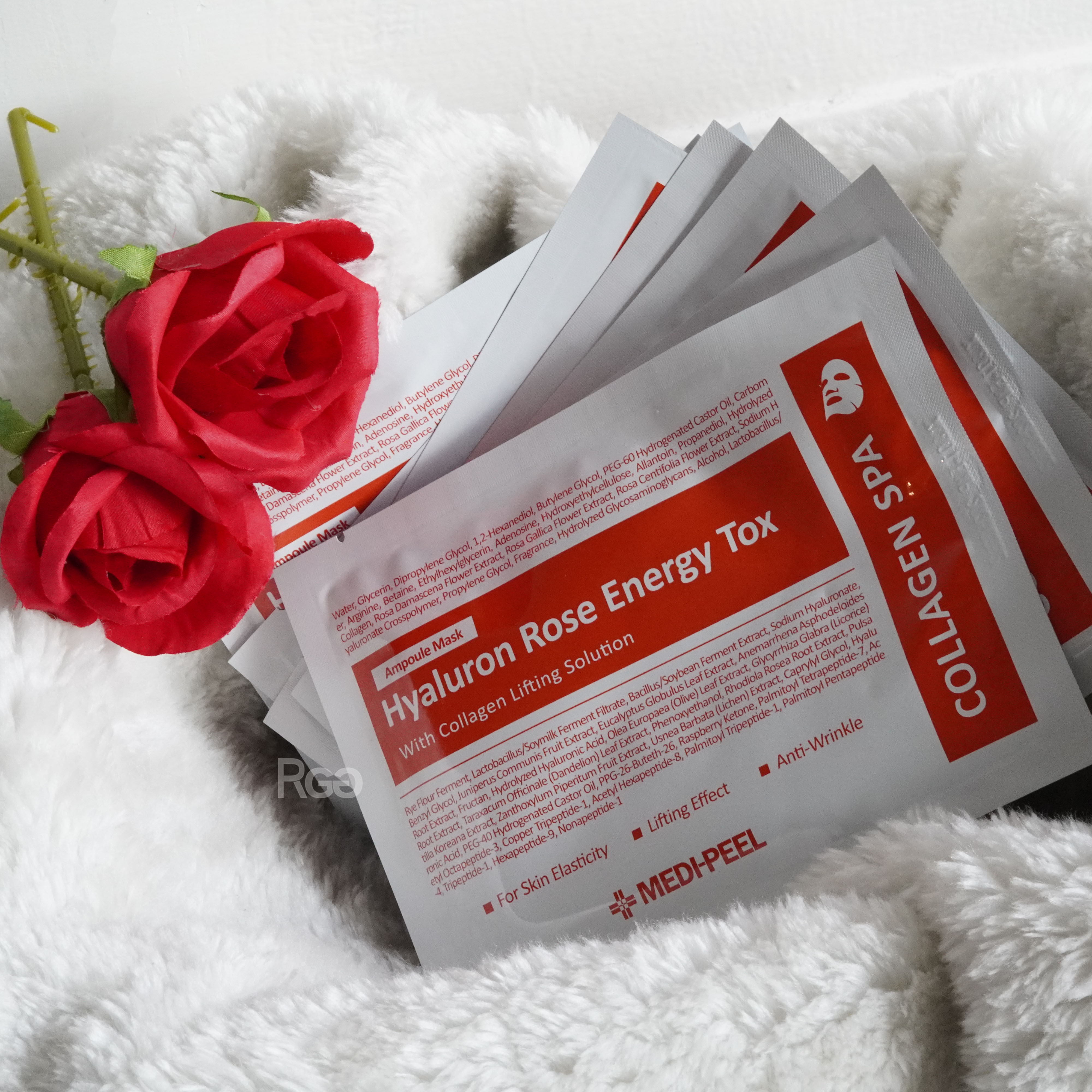 韓國 Medi-peel 美蒂菲 玫瑰活力補水精華面膜