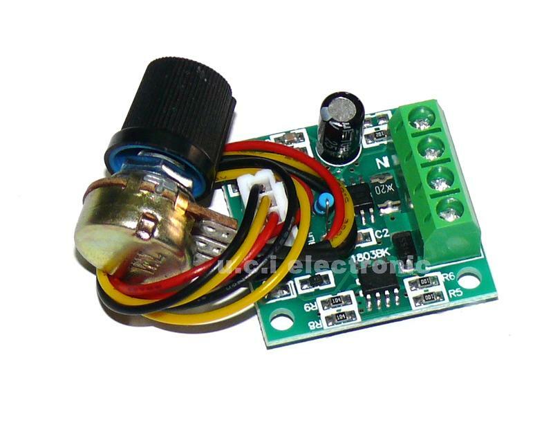 【UCI電子】(二S-4)  PWM直流電機調速器1.8V 3V 5V 6V 12V 2A 調速模組 1803BW