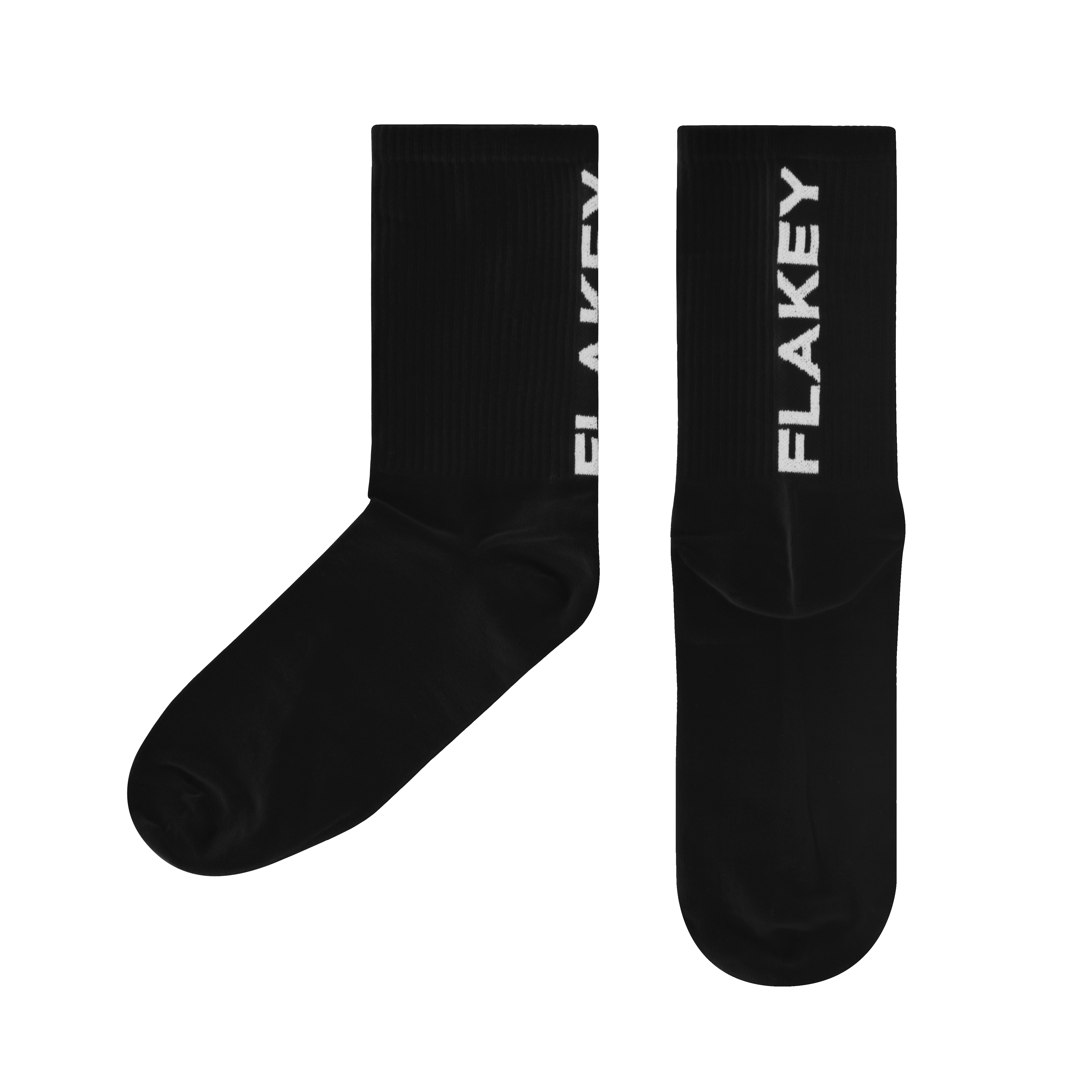 FLAKEY LOGO 暗黑襪