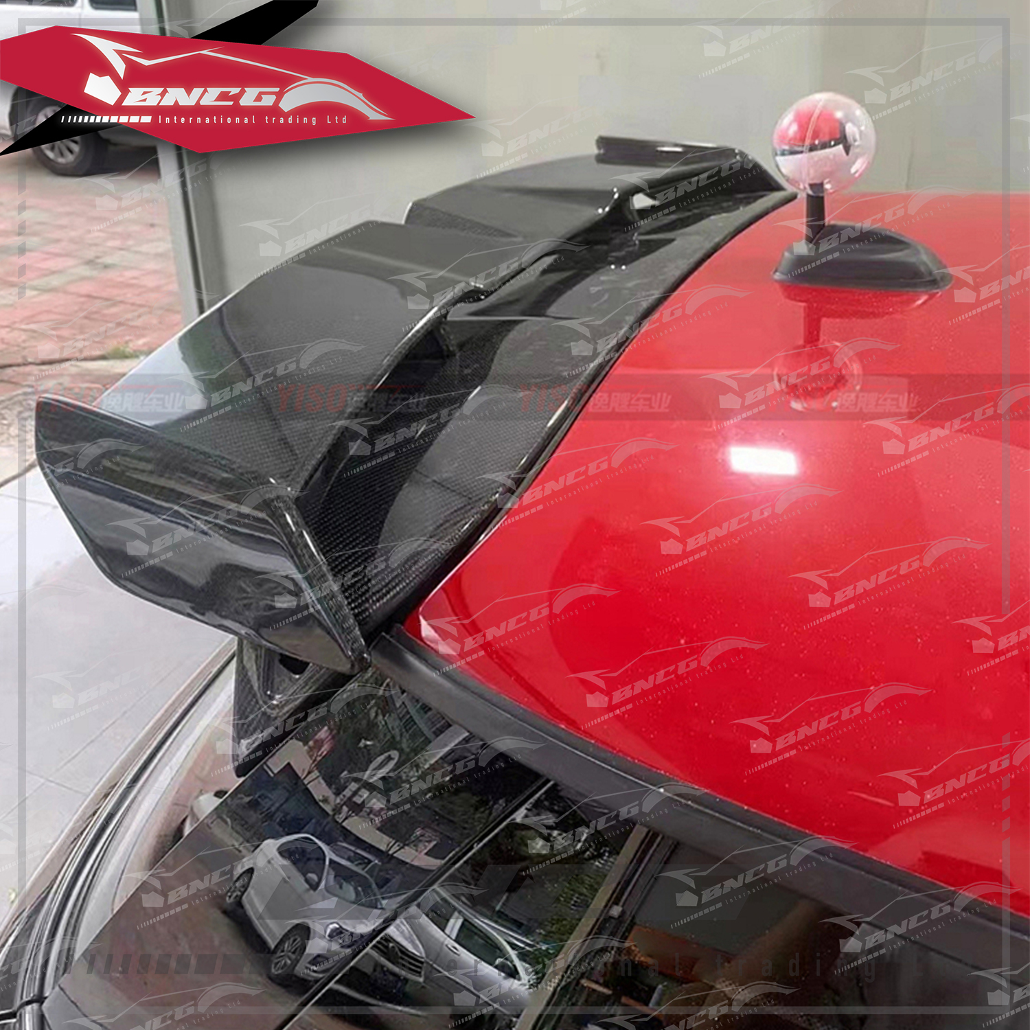 寶馬 Mini F55 F56 F57 JCW 改裝 卡夢 碳纖維 外觀件 空力套件 GIOMIC款 尾翼 擾流板