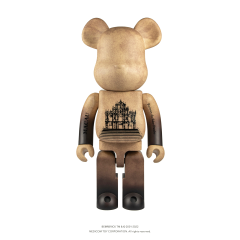 BEARBRICK MACAU 2022 Ruins of Saint Paul's
