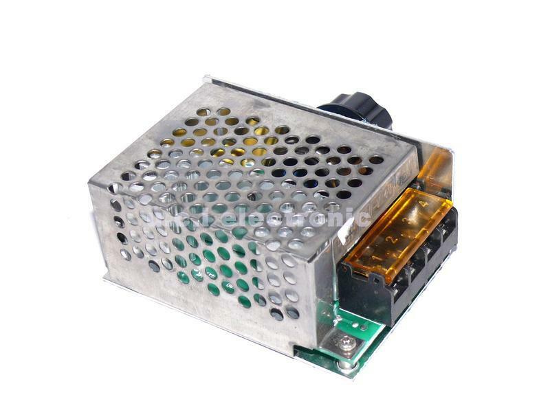 【UCI電子】(二Z-4) 交流 AC 4000W 110V 220V 電子調壓器、調光、調速、調溫 大功率馬達調速