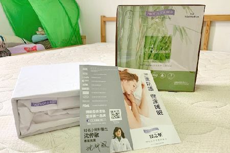 新手奶爸的竹纖維防水保潔墊 【柚子Q的奶爸】推薦