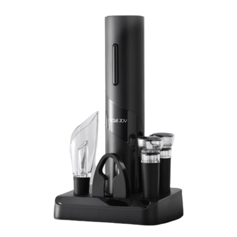 Circle Joy 黑武士電動紅酒開瓶器酒具五合一套裝