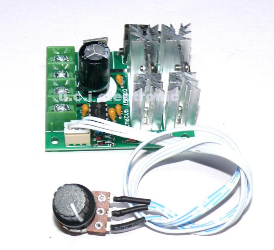 【UCI電子】 (二S-1) 直流電機調速器 6V12V24V30V PWM無極調速開關 大功率驅動板