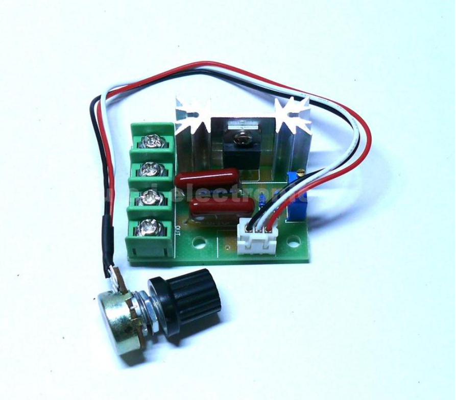 【UCI電子】(二S-5) 外置旋鈕2000W 調壓器 大功率電子調速器 調光 調速調溫 AC