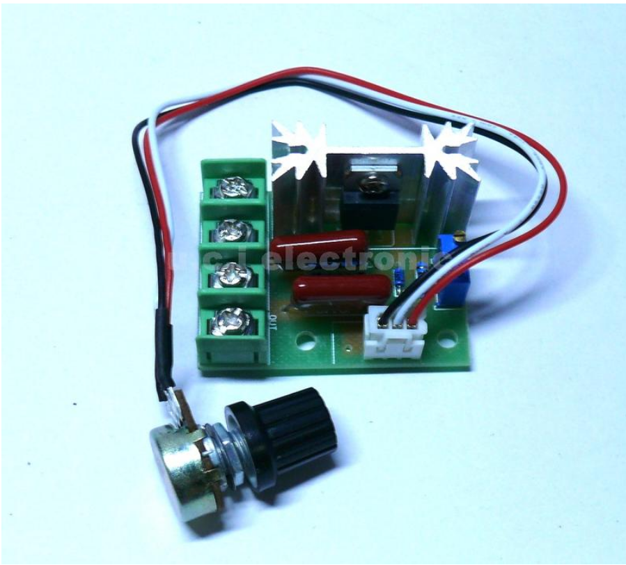 【UCI電子】(二S-5) 外置旋鈕2000W 調壓器 大功率電子調速器 調光 調速調溫 AC