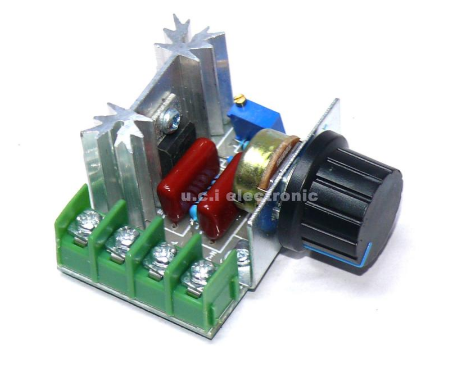 【UCI電子】(E)  交流 2000W 110V 220V電子調壓器 調光 調速 可控矽 馬達調速 調光器