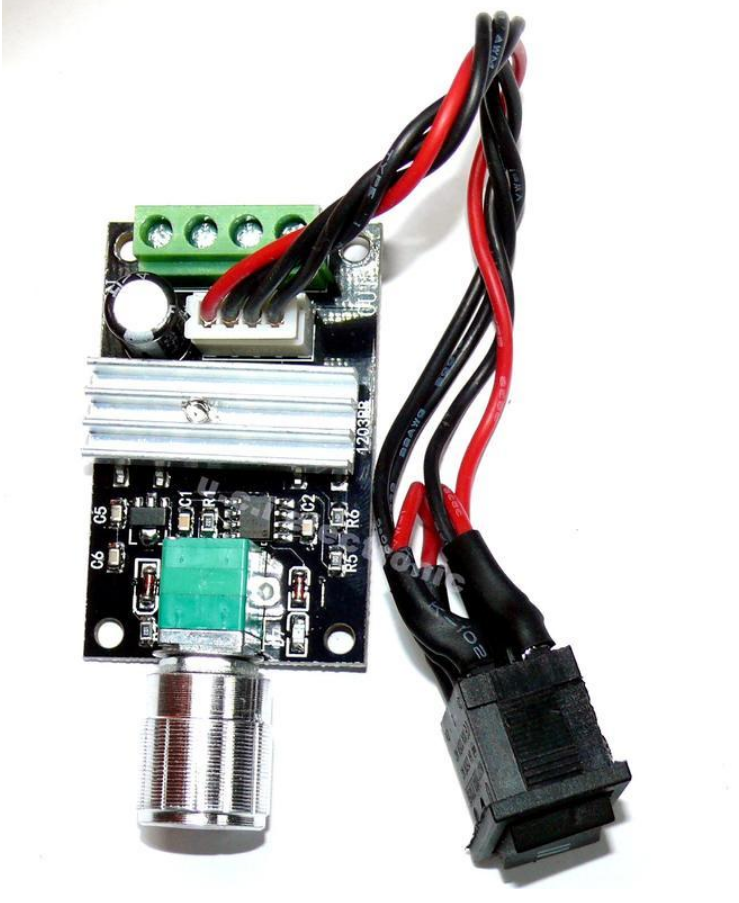 【UCI電子】(二S-5)  PWM直流電機調速器 6V12V24V 3A調速開關 正反轉 開關功能1203BB